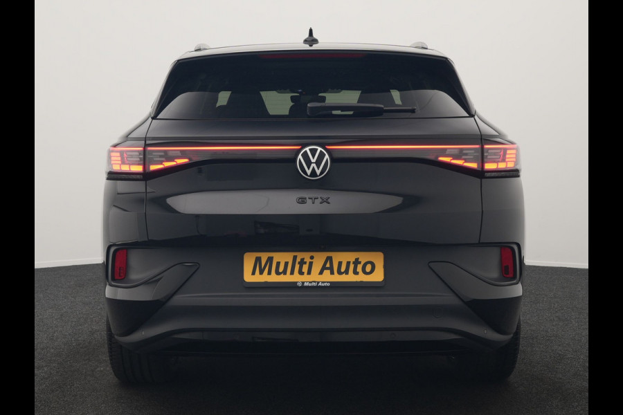 Volkswagen ID.4 GTX 4Motion 77 kWh 299pk Dealer O.H. | Panodak | Adaptive Cruise | Head Up | 360 Camera | Alcantara Sportstoelen Massage & Memory | IQ Light | Sfeerverlichting | Keyless | Blis | Stoelen & Stuur Verwarmd | Apple Carplay |