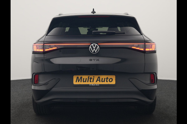 Volkswagen ID.4 GTX 4Motion 77 kWh 299pk Dealer O.H. | Panodak | Adaptive Cruise | Head Up | 360 Camera | Alcantara Sportstoelen Massage & Memory | IQ Light | Sfeerverlichting | Keyless | Blis | Stoelen & Stuur Verwarmd | Apple Carplay |