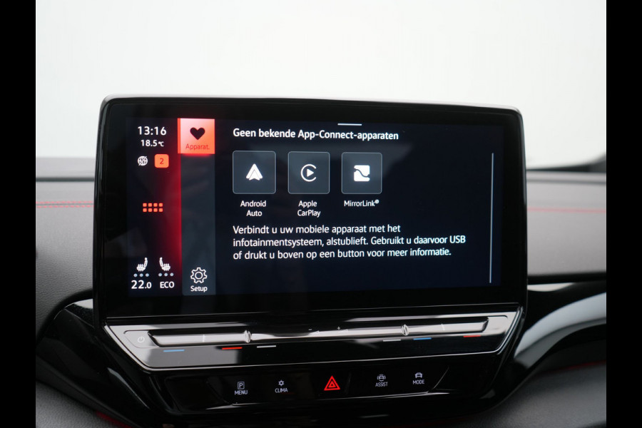 Volkswagen ID.4 GTX 4Motion 77 kWh 299pk Dealer O.H. | Panodak | Adaptive Cruise | Head Up | 360 Camera | Alcantara Sportstoelen Massage & Memory | IQ Light | Sfeerverlichting | Keyless | Blis | Stoelen & Stuur Verwarmd | Apple Carplay |