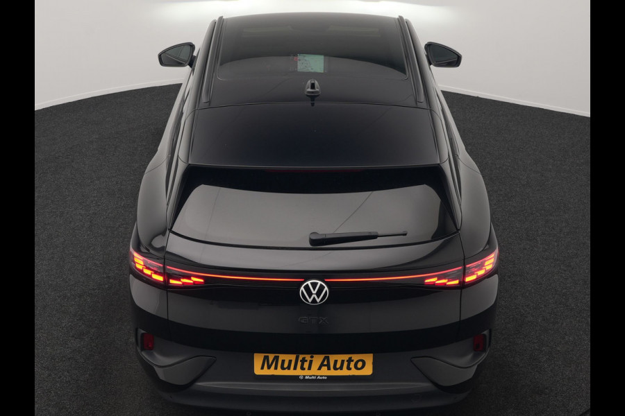 Volkswagen ID.4 GTX 4Motion 77 kWh 299pk Dealer O.H. | Panodak | Adaptive Cruise | Head Up | 360 Camera | Alcantara Sportstoelen Massage & Memory | IQ Light | Sfeerverlichting | Keyless | Blis | Stoelen & Stuur Verwarmd | Apple Carplay |