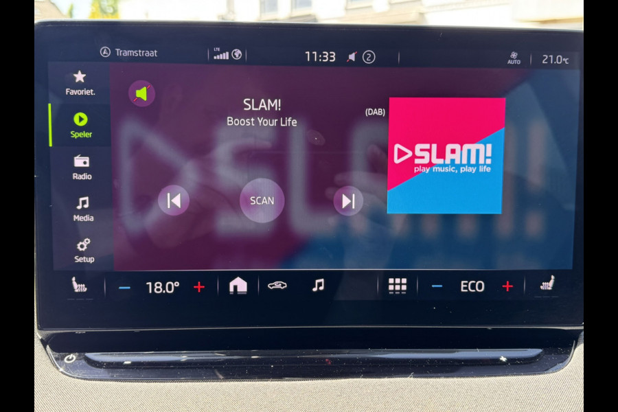 Škoda ENYAQ iV 80 Limited Edition Camera Carplay Navi Stoel en Stuurverwarming Climate Control achter