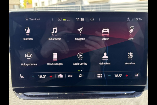 Škoda ENYAQ iV 80 Limited Edition Camera Carplay Navi Stoel en Stuurverwarming Climate Control achter