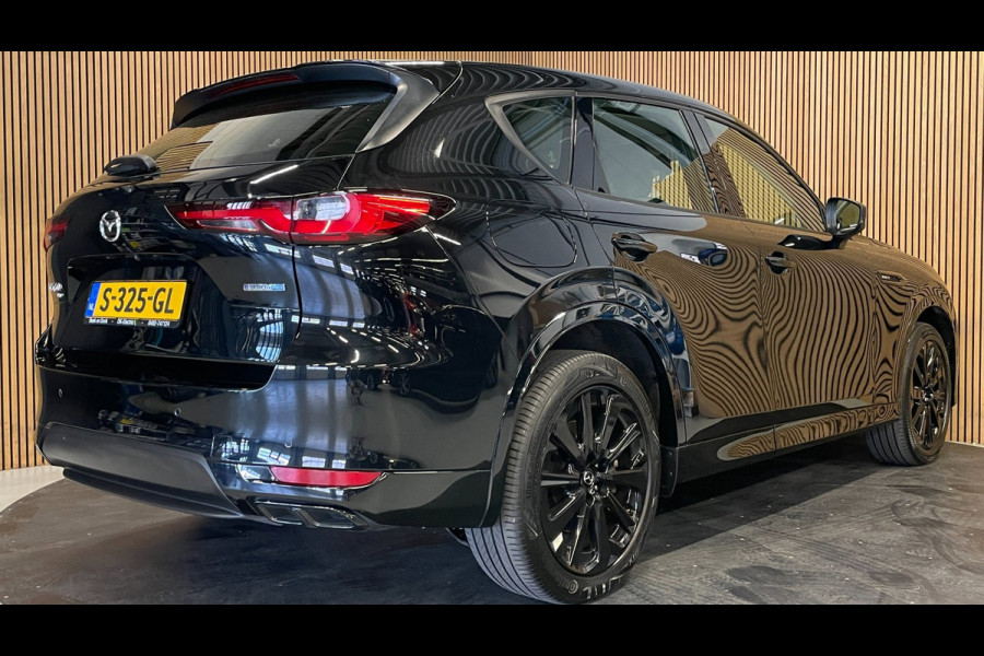 Mazda CX-60 2.5 e-SkyActiv PHEV Homura|BLACK EDITION|LEDER|STOEL+STUURVERW|CARPLAY|CAMERA|CLIMA+CRUISE|NAP|ORG.NL|1e EIG.|INCL.BTW