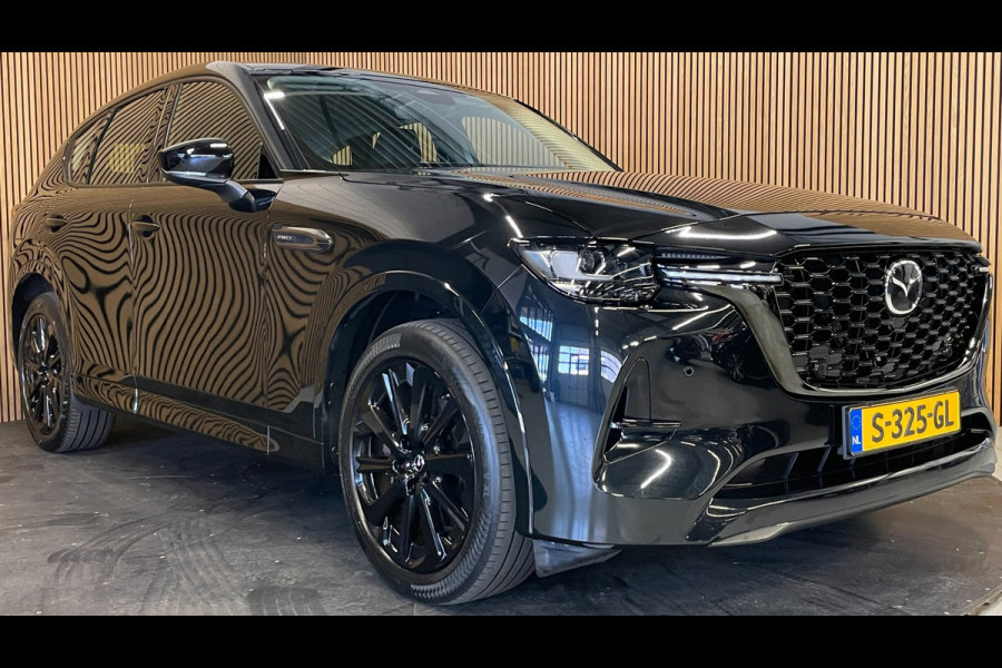 Mazda CX-60 2.5 e-SkyActiv PHEV Homura|BLACK EDITION|LEDER|STOEL+STUURVERW|CARPLAY|CAMERA|CLIMA+CRUISE|NAP|ORG.NL|1e EIG.|INCL.BTW