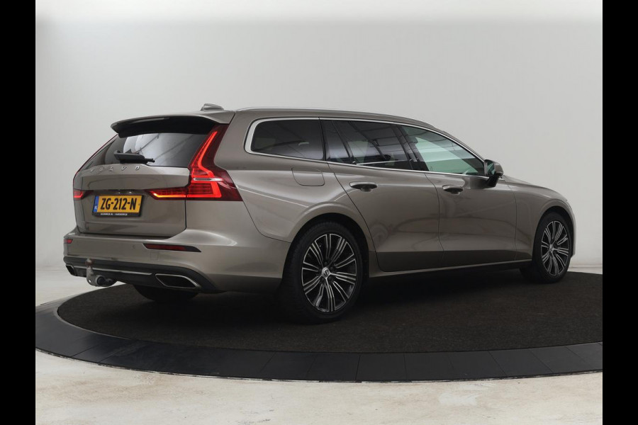 Volvo V60 2.0 T5 Inscription | Trekhaak | Leder | Stoel & Stuurverwarming | Navigatie | Carplay | Harman/Kardon | Full LED | Parkeerhulp | DAB | Memory | Climate control | Bluetooth | Cruise control