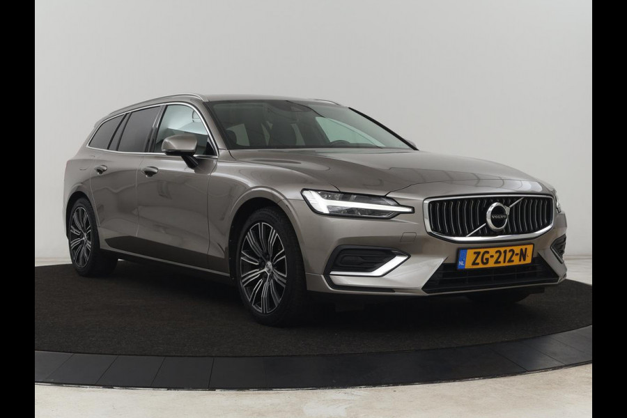 Volvo V60 2.0 T5 Inscription | Trekhaak | Leder | Stoel & Stuurverwarming | Navigatie | Carplay | Harman/Kardon | Full LED | Parkeerhulp | DAB | Memory | Climate control | Bluetooth | Cruise control