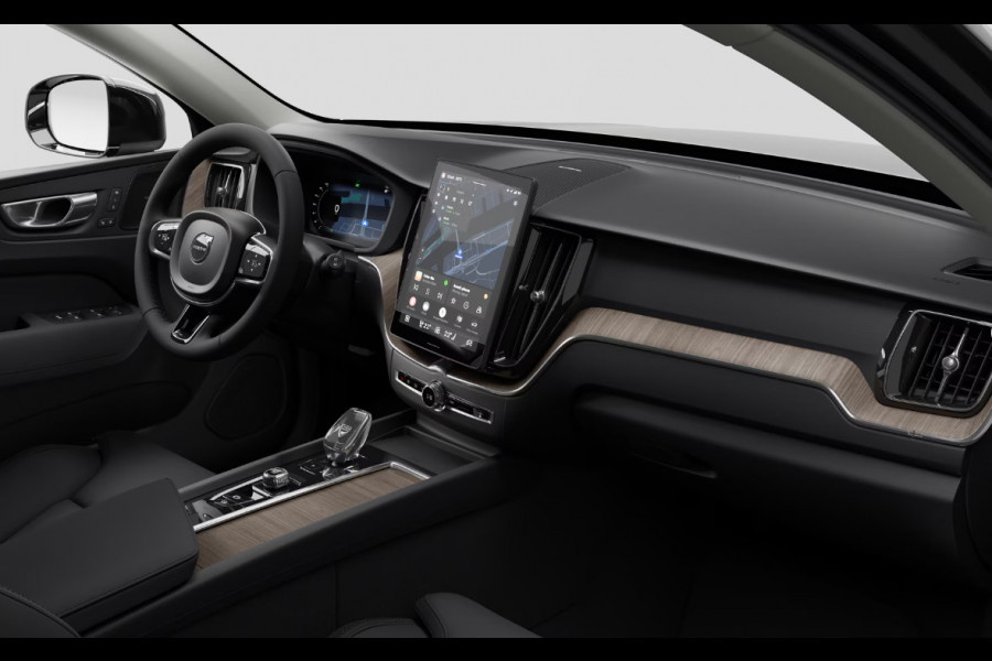 Volvo XC60 T6 350PK Automaat Plug-in hybrid AWD Plus Bright Panoramisch schuif-kanteldak / Head up display / 360 graden rondomzicht camara / 20" licht metalen velgen