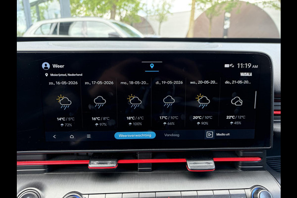 Hyundai Kona 1.6 GDI HEV N Line FULL OPTION|  STOELVERWARMING + VENTILATIE| STUURVERWARMING| ELEK. STOEL| ELEK. ACHTERKLEP| ADAPTIVE CRUISE CONTROL| 360 CAMERA | ALL SEASON BANDEN |