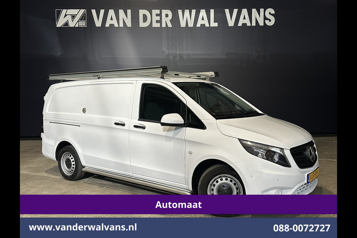 Mercedes-Benz Vito 114 CDI 136pk 9G-Tronic Automaat L2H1 Euro6 Airco | Camera | Navigatie | Imperiaal | 2500kg Trekhaak | Cruisecontrol Apple Carplay, Android Auto, Parkeersensoren, Sidebars