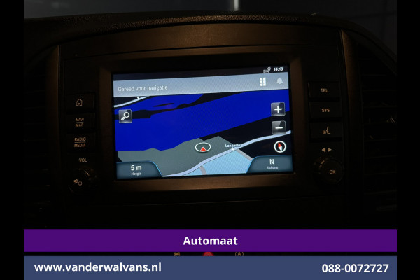 Mercedes-Benz Vito 114 CDI 136pk 9G-Tronic Automaat L2H1 Euro6 Airco | Camera | Navigatie | Imperiaal | 2500kg Trekhaak | Cruisecontrol Apple Carplay, Android Auto, Parkeersensoren, Sidebars