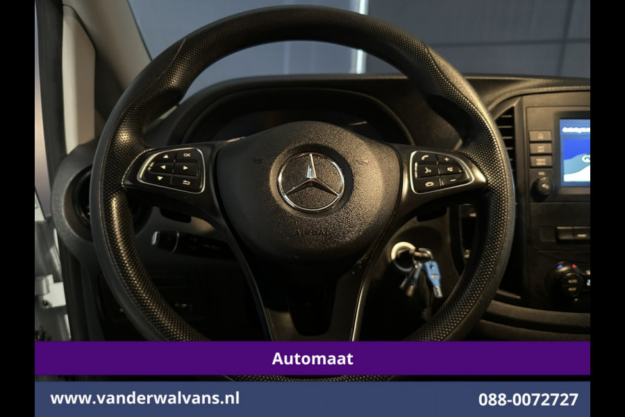 Mercedes-Benz Vito 114 CDI 136pk 9G-Tronic Automaat L2H1 Euro6 Airco | Camera | Navigatie | Imperiaal | 2500kg Trekhaak | Cruisecontrol Apple Carplay, Android Auto, Parkeersensoren, Sidebars