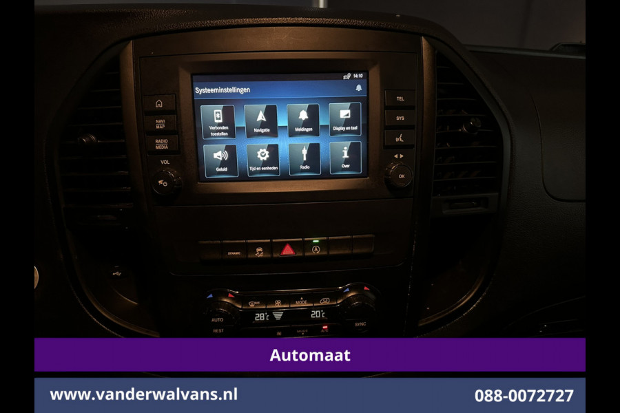 Mercedes-Benz Vito 114 CDI 136pk 9G-Tronic Automaat L2H1 Euro6 Airco | Camera | Navigatie | Imperiaal | 2500kg Trekhaak | Cruisecontrol Apple Carplay, Android Auto, Parkeersensoren, Sidebars