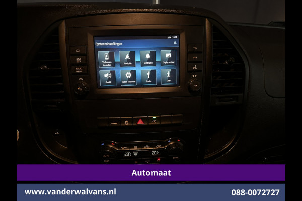 Mercedes-Benz Vito 114 CDI 136pk 9G-Tronic Automaat L2H1 Euro6 Airco | Camera | Navigatie | Imperiaal | 2500kg Trekhaak | Cruisecontrol Apple Carplay, Android Auto, Parkeersensoren, Sidebars