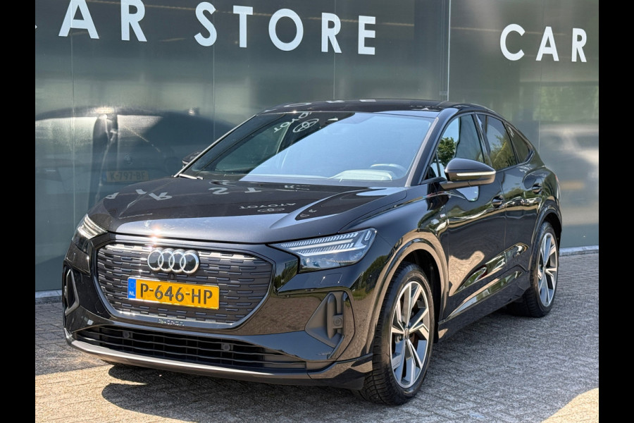 Audi Q4 Sportback e-tron 40 S edition 77 kWh 93% SOH Sportstoelen|Camera|ACC