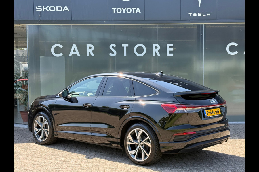 Audi Q4 Sportback e-tron 40 S edition 77 kWh 93% SOH Sportstoelen|Camera|ACC