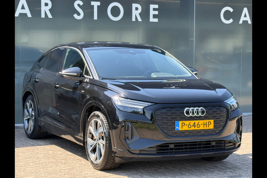 Audi Q4 Sportback e-tron 40 S edition 77 kWh 93% SOH Sportstoelen|Camera|ACC