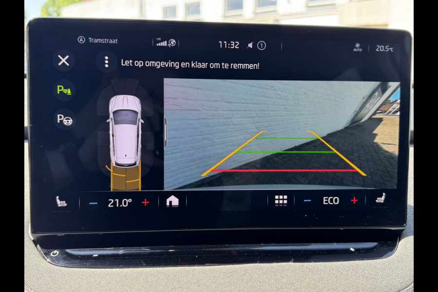Škoda ENYAQ iV 80 Limited Edition Camera Carplay Navi Stoel en Stuurverwarming Climate Control achter