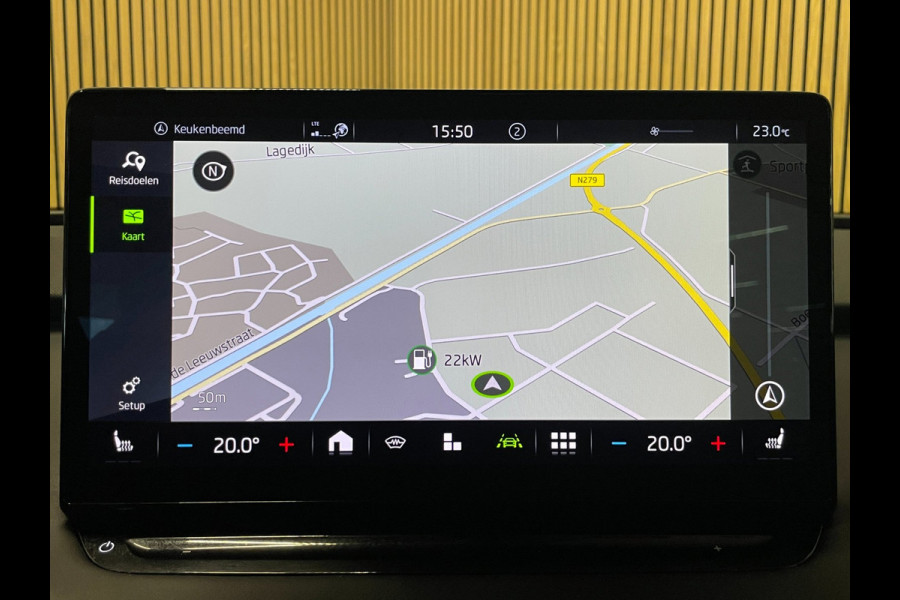 Škoda ENYAQ iV 80|90% SOH|GROTE ACCU|ACC|LEDER|ELEK.INTERIEUR+TREKHAAK|STUUR+STOELVERWARMING V+A|CAMERA|CARPLAY|NL|NAP|1 EIGENAAR|