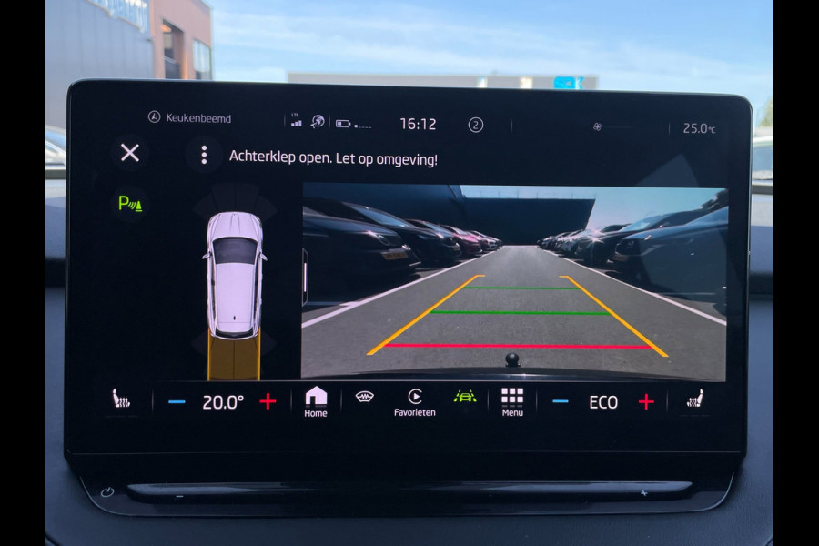 Škoda ENYAQ iV 80|90% SOH|GROTE ACCU|ACC|LEDER|ELEK.INTERIEUR+TREKHAAK|STUUR+STOELVERWARMING V+A|CAMERA|CARPLAY|NL|NAP|1 EIGENAAR|
