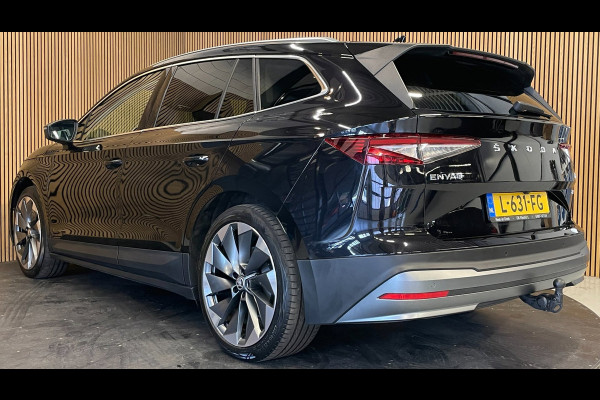 Škoda ENYAQ iV 80|90% SOH|GROTE ACCU|ACC|LEDER|ELEK.INTERIEUR+TREKHAAK|STUUR+STOELVERWARMING V+A|CAMERA|CARPLAY|NL|NAP|1 EIGENAAR|