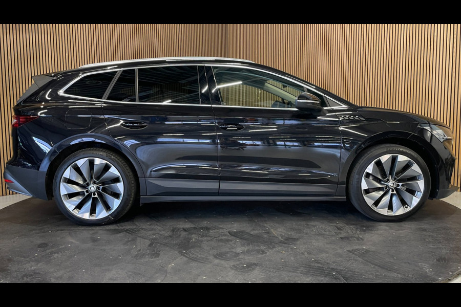Škoda ENYAQ iV 80|90% SOH|GROTE ACCU|ACC|LEDER|ELEK.INTERIEUR+TREKHAAK|STUUR+STOELVERWARMING V+A|CAMERA|CARPLAY|NL|NAP|1 EIGENAAR|