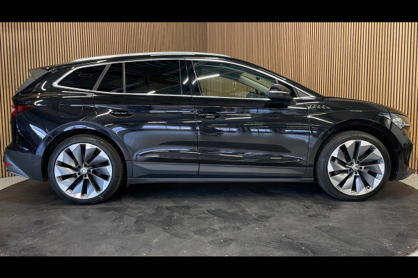 Škoda ENYAQ iV 80|90% SOH|GROTE ACCU|ACC|LEDER|ELEK.INTERIEUR+TREKHAAK|STUUR+STOELVERWARMING V+A|CAMERA|CARPLAY|NL|NAP|1 EIGENAAR|