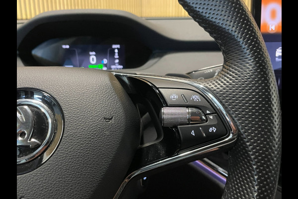 Škoda ENYAQ iV 80|90% SOH|GROTE ACCU|ACC|LEDER|ELEK.INTERIEUR+TREKHAAK|STUUR+STOELVERWARMING V+A|CAMERA|CARPLAY|NL|NAP|1 EIGENAAR|