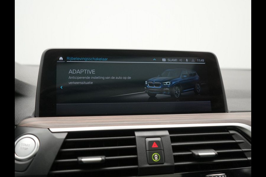 BMW X3 xDrive30e M Sport PHEV 293pk Dealer O.H. | Trekhaak Af Fabriek | Panodak | Head Up | Adaptive Cruise | 360 Camera | Harman / Kardon | Adaptief Onderstel | Lederen Sportstoelen Memory & Verwarmd | Keyless | Blis | Sfeerverlichting |  Plug In Hybrid |