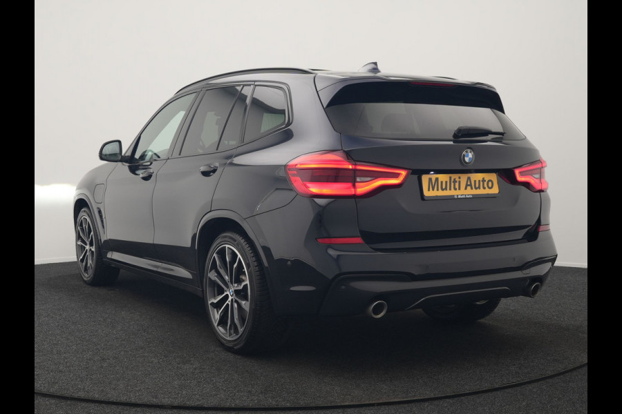 BMW X3 xDrive30e M Sport PHEV 293pk Dealer O.H. | Trekhaak Af Fabriek | Panodak | Head Up | Adaptive Cruise | 360 Camera | Harman / Kardon | Adaptief Onderstel | Lederen Sportstoelen Memory & Verwarmd | Keyless | Blis | Sfeerverlichting |  Plug In Hybrid |