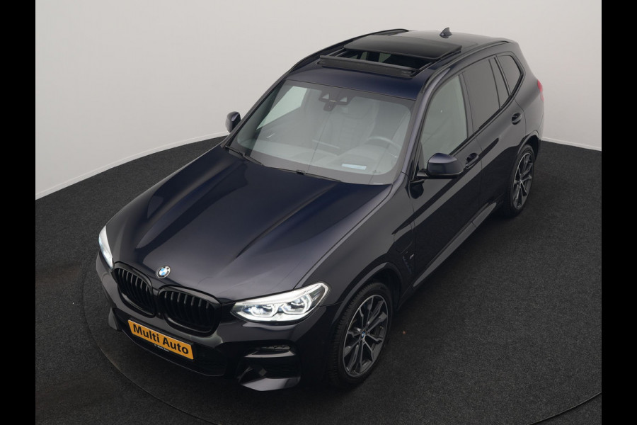 BMW X3 xDrive30e M Sport PHEV 293pk Dealer O.H. | Trekhaak Af Fabriek | Panodak | Head Up | Adaptive Cruise | 360 Camera | Harman / Kardon | Adaptief Onderstel | Lederen Sportstoelen Memory & Verwarmd | Keyless | Blis | Sfeerverlichting |  Plug In Hybrid |