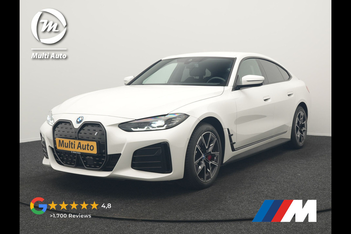 BMW i4 eDrive35 M Sport PRO 70 kWh 286pk Dealer O.H | Trekhaak Af Fabriek | Adaptive Cruise | 360 Camera | Adaptive Onderstel |  Alcantara Sportstoelen Verwarmd | Widescreen Navi | Apple Carplay | Virtual | DAB | 18" L.M |