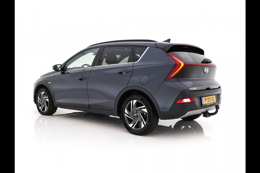Hyundai Bayon 1.0 T-GDI Premium Sky MHEV (INCL-BTW) *PANO | ADAPTIVE-CRUISE | FULL-LED | BOSE-SOUND | BLINDSPOT | DIGI-COCKPIT | HEATED-SPORTSEATS | CAMERA | DAB | KEYLESS | PRIVACYGLASS | TOWBAR | 16''ALU*