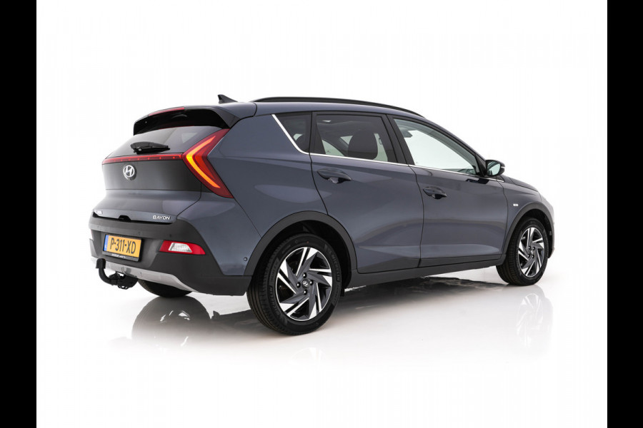 Hyundai Bayon 1.0 T-GDI Premium Sky MHEV (INCL-BTW) *PANO | ADAPTIVE-CRUISE | FULL-LED | BOSE-SOUND | BLINDSPOT | DIGI-COCKPIT | HEATED-SPORTSEATS | CAMERA | DAB | KEYLESS | PRIVACYGLASS | TOWBAR | 16''ALU*