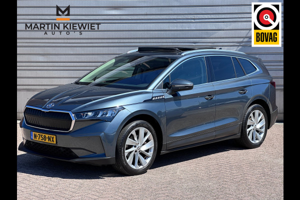 Škoda ENYAQ iV 60|SOH 90%|Warmtepomp|Trekhaak|Panoramadak|ACC|Camera