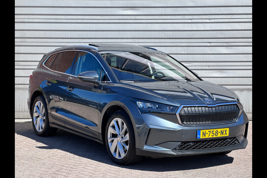 Škoda ENYAQ iV 60|SOH 90%|Warmtepomp|Trekhaak|Panoramadak|ACC|Camera