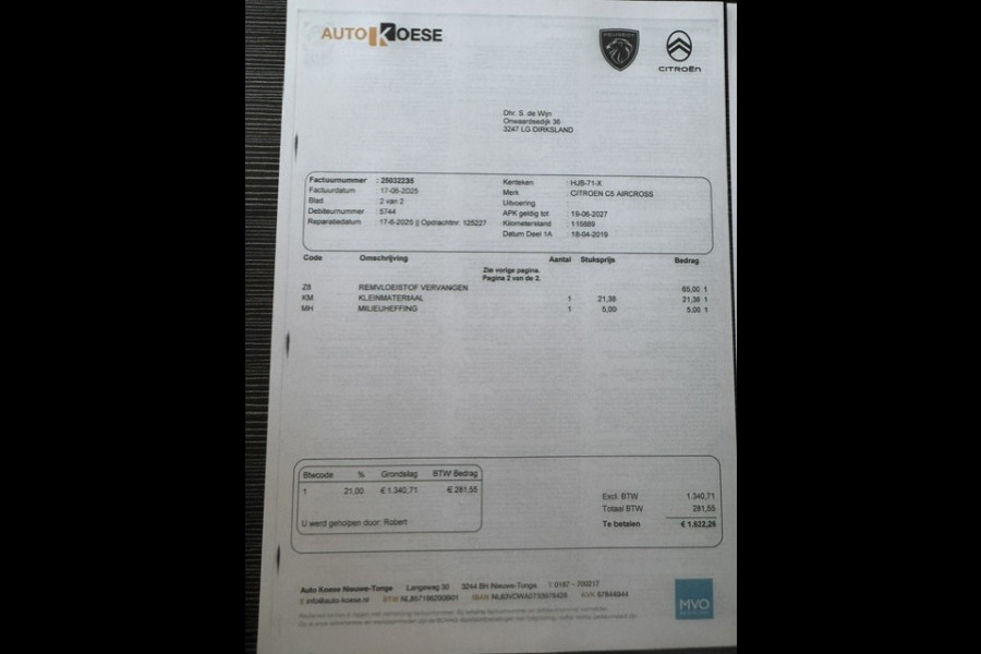 Citroën C5 Aircross 1.6 Shine - Automaat - Massage- Trekhaak
