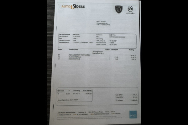 Citroën C5 Aircross 1.6 Shine - Automaat - Massage- Trekhaak