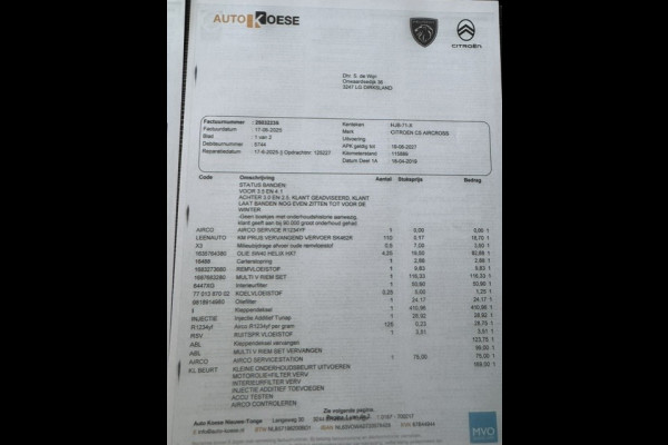 Citroën C5 Aircross 1.6 Shine - Automaat - Massage- Trekhaak