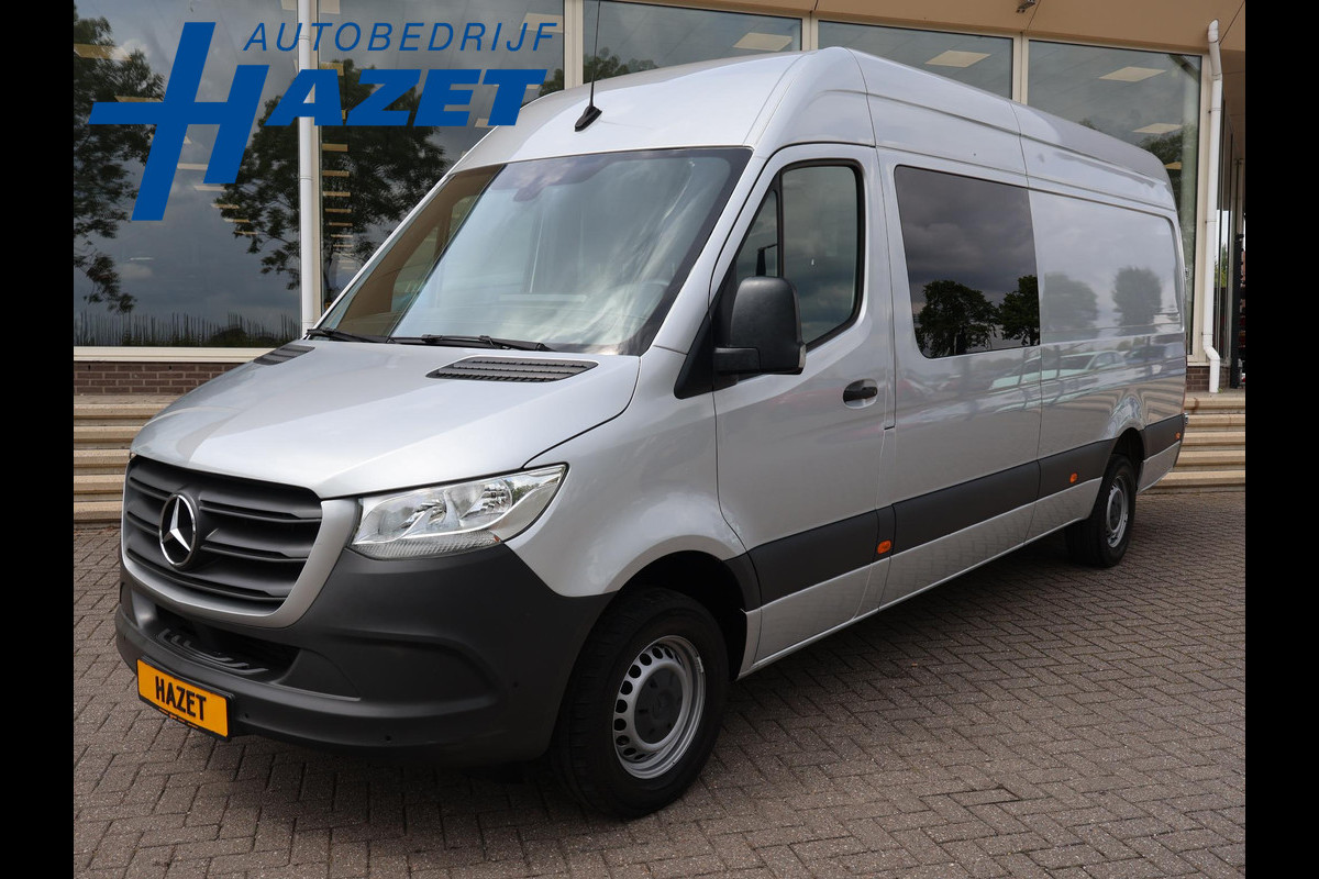 Mercedes-Benz Sprinter 317 CDI 170 PK AUT. L3H2 DUBBEL CABINE 6-PERS. + NAVIGATIE | CAMERA | CARPLAY | TREKHAAK