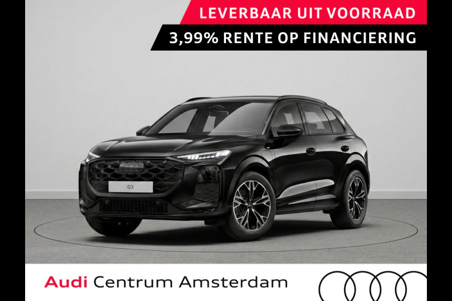 Audi Q3 S edition e-hybrid 272 pk | Techniekpakket plus | Optiekpakket zwart-glanzend | Funktioneel pakket 2 | Privacy glas |