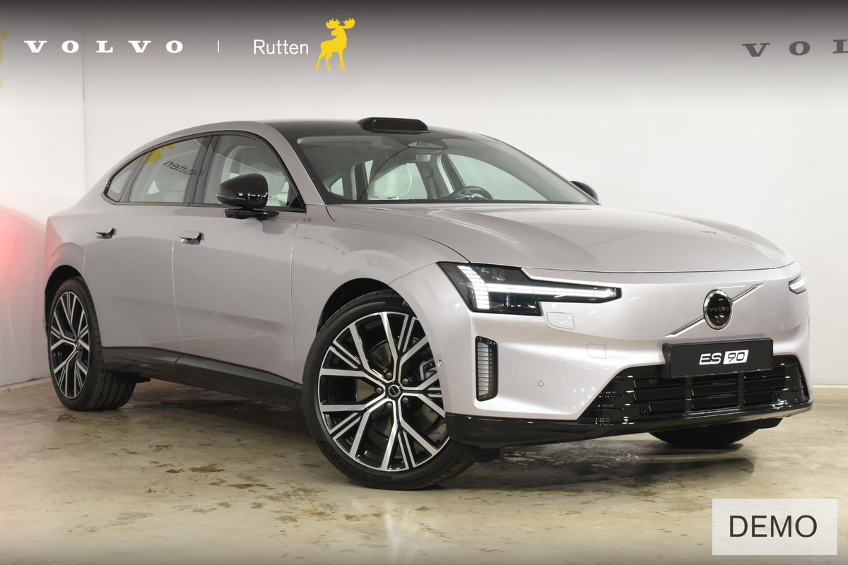 Volvo ES90 333PK Single Motor Extended Range Ultra 92 kWh Luchtvering / Bowers & Wilkins / 22" / Pilot Assist Pack / Visual Park assist / Geventileerde voor- en achterstoelen / Panoramadak / Massagefunctie voorstoelen / Soft Close / HD Pixel LED koplampen