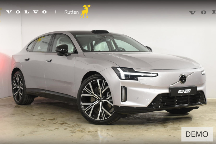 Volvo ES90 333PK Single Motor Extended Range Ultra 92 kWh Luchtvering / Bowers & Wilkins / 22" / Pilot Assist Pack / Visual Park assist / Geventileerde voor- en achterstoelen / Panoramadak / Massagefunctie voorstoelen / Soft Close / HD Pixel LED koplampen