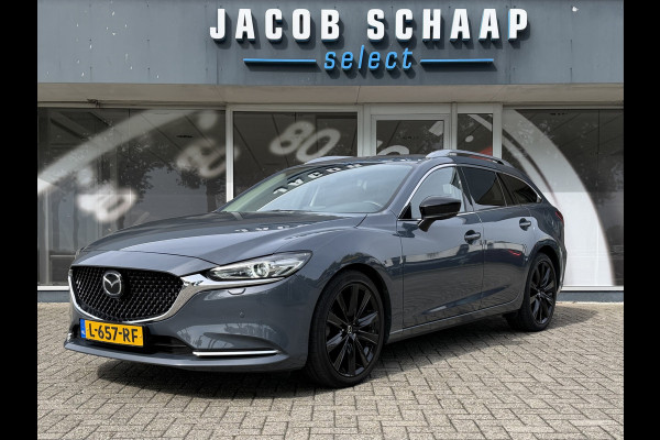 Mazda 6 Sportbreak 2.0 SkyActiv-G 165 Luxury / Automaat / Camera / Carplay / verw. & gev. v. stoelen / Leder /