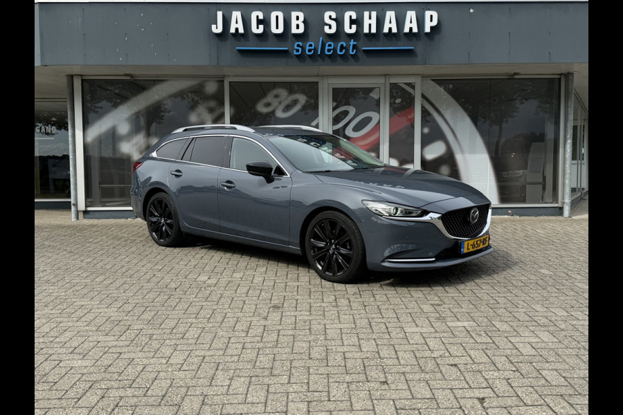 Mazda 6 Sportbreak 2.0 SkyActiv-G 165 Luxury / Automaat / Camera / Carplay / verw. & gev. v. stoelen / Leder /