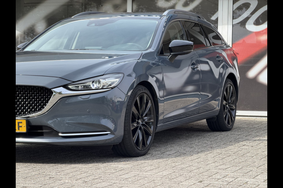 Mazda 6 Sportbreak 2.0 SkyActiv-G 165 Luxury / Automaat / Camera / Carplay / verw. & gev. v. stoelen / Leder /
