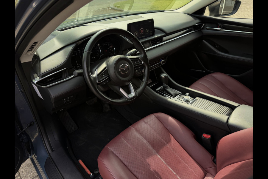 Mazda 6 Sportbreak 2.0 SkyActiv-G 165 Luxury / Automaat / Camera / Carplay / verw. & gev. v. stoelen / Leder /