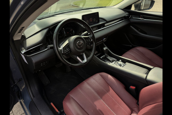 Mazda 6 Sportbreak 2.0 SkyActiv-G 165 Luxury / Automaat / Camera / Carplay / verw. & gev. v. stoelen / Leder /