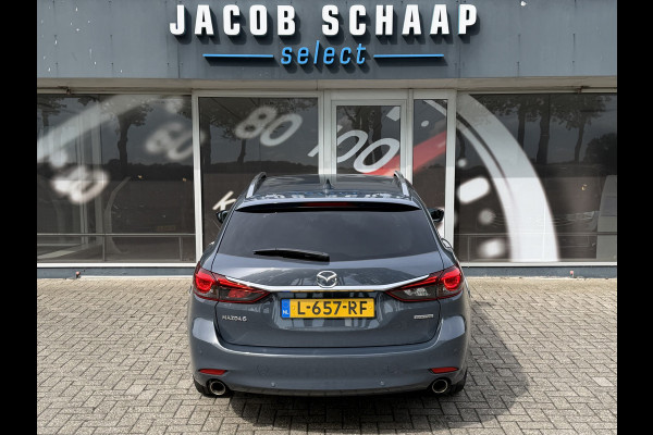 Mazda 6 Sportbreak 2.0 SkyActiv-G 165 Luxury / Automaat / Camera / Carplay / verw. & gev. v. stoelen / Leder /