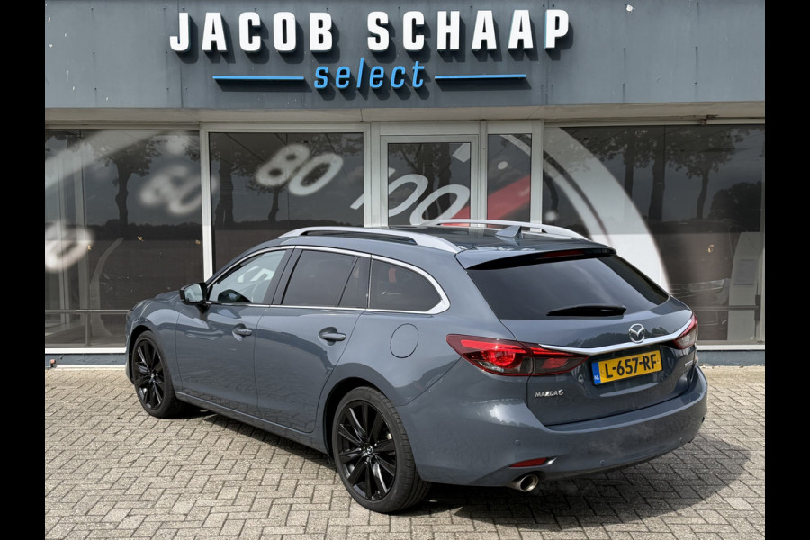 Mazda 6 Sportbreak 2.0 SkyActiv-G 165 Luxury / Automaat / Camera / Carplay / verw. & gev. v. stoelen / Leder /