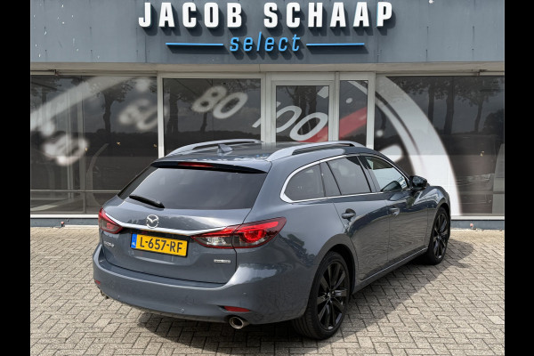 Mazda 6 Sportbreak 2.0 SkyActiv-G 165 Luxury / Automaat / Camera / Carplay / verw. & gev. v. stoelen / Leder /